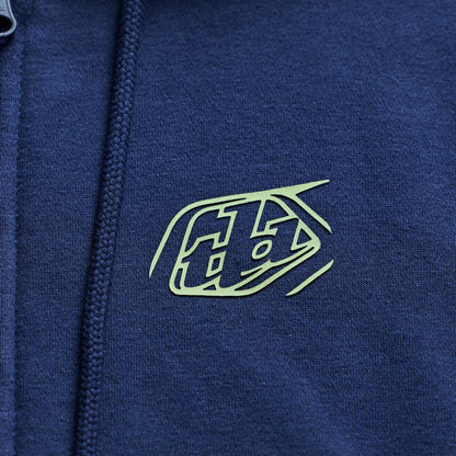 TROY LEE DESIGNS Zip Up Badge Hoodie - Sienna