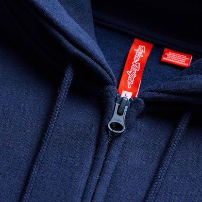 TROY LEE DESIGNS Zip Up Badge Hoodie - Sienna