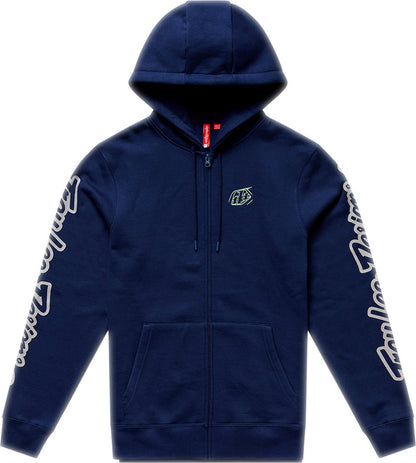 TROY LEE DESIGNS Zip Up Badge Hoodie - Sienna