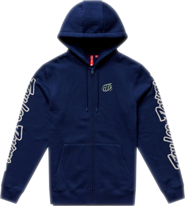 TROY LEE DESIGNS Zip Up Badge Hoodie - Sienna