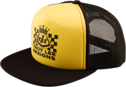 TROY LEE DESIGNS Trucker Snapback Hat - Friday Night Black/Gold