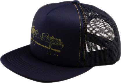 TROY LEE DESIGNS Trucker Snapback Hat - Repeat Indigo