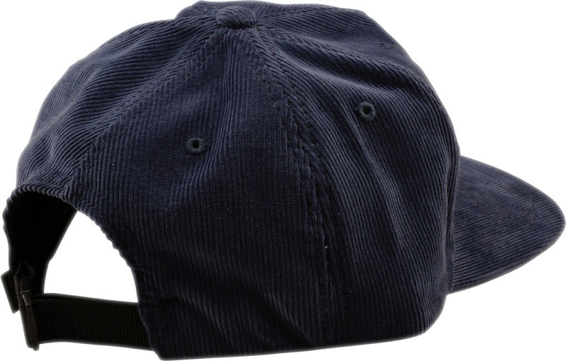 TROY LEE DESIGNS Unstructured Snapback Winners Circle Hat - Corduroy Indigo