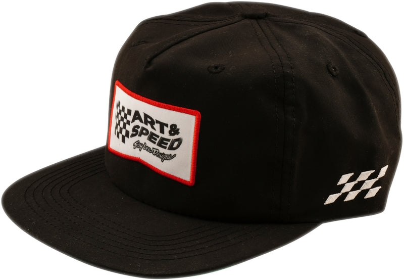 TROY LEE DESIGNS Unstructured Snapback Winners Circle Hat - Corduroy Indigo