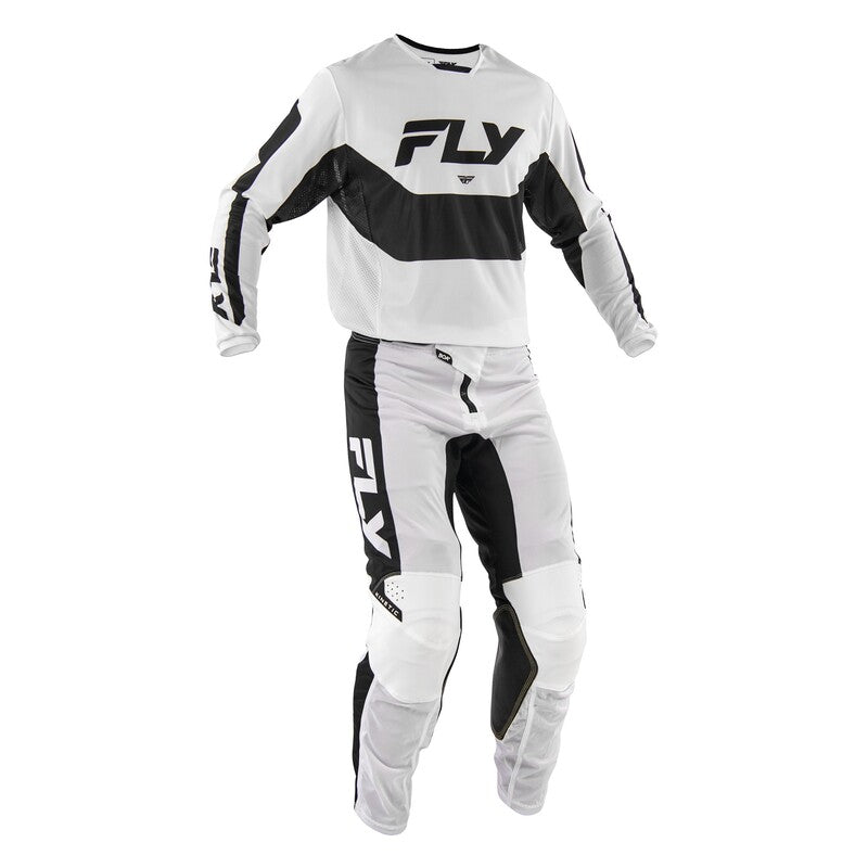 FLY RACING Kinetic Mesh Jersey – Wit / Zwart