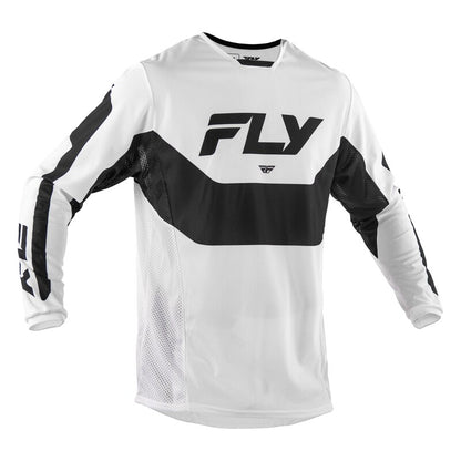 FLY RACING Kinetic Mesh Jersey – Wit / Zwart