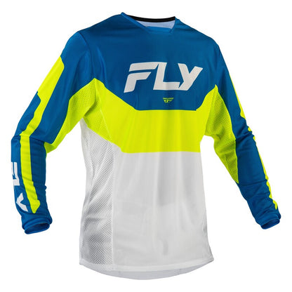 FLY RACING Kinetic Mesh Jersey – Wit / Zwart