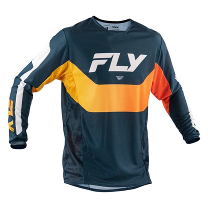 FLY RACING Kinetic Mesh Jersey – Wit / Zwart