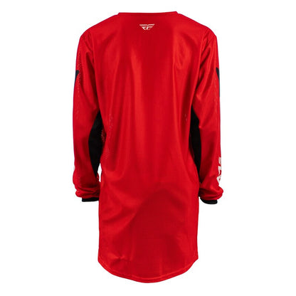 FLY RACING Kinetic Mesh Youth Kindermaat jersey – Rood / Zwart / Wit