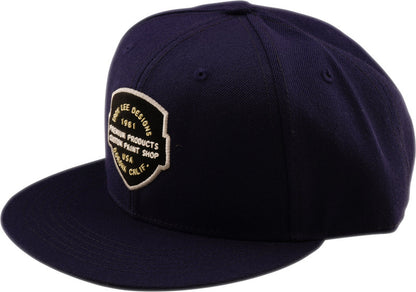 TROY LEE DESIGNS Flat Bill Snapback Imprint Hat - Indigo