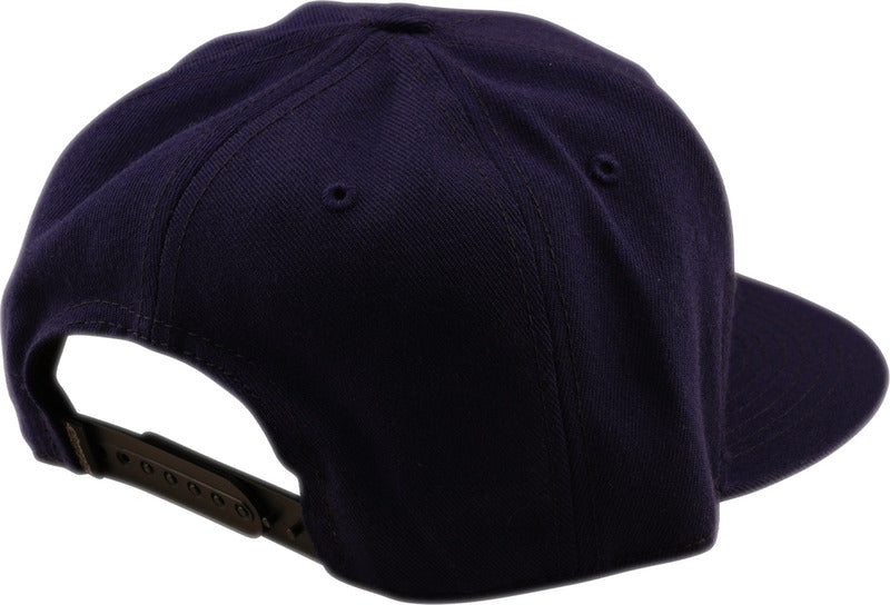 TROY LEE DESIGNS Flat Bill Snapback Imprint Hat - Indigo