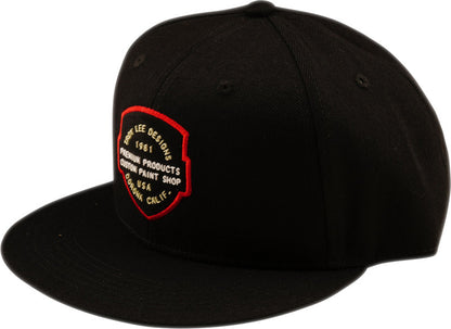 TROY LEE DESIGNS Flat Bill Snapback Imprint Hat - Indigo