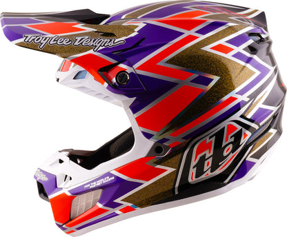 TROY LEE DESIGNS SE5 Carbon Mips Helmet Flush - Violet
