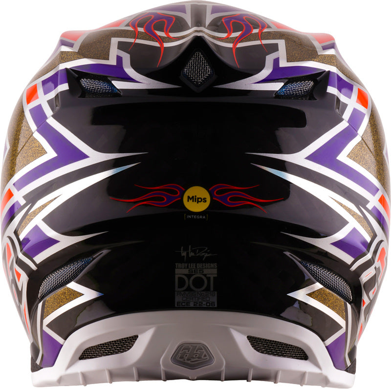 TROY LEE DESIGNS SE5 Carbon Mips Helmet Flush - Violet