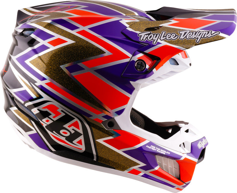 TROY LEE DESIGNS SE5 Carbon Mips Helmet Flush - Violet