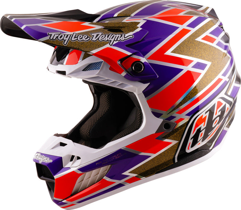 TROY LEE DESIGNS SE5 Carbon Mips Helmet Flush - Violet