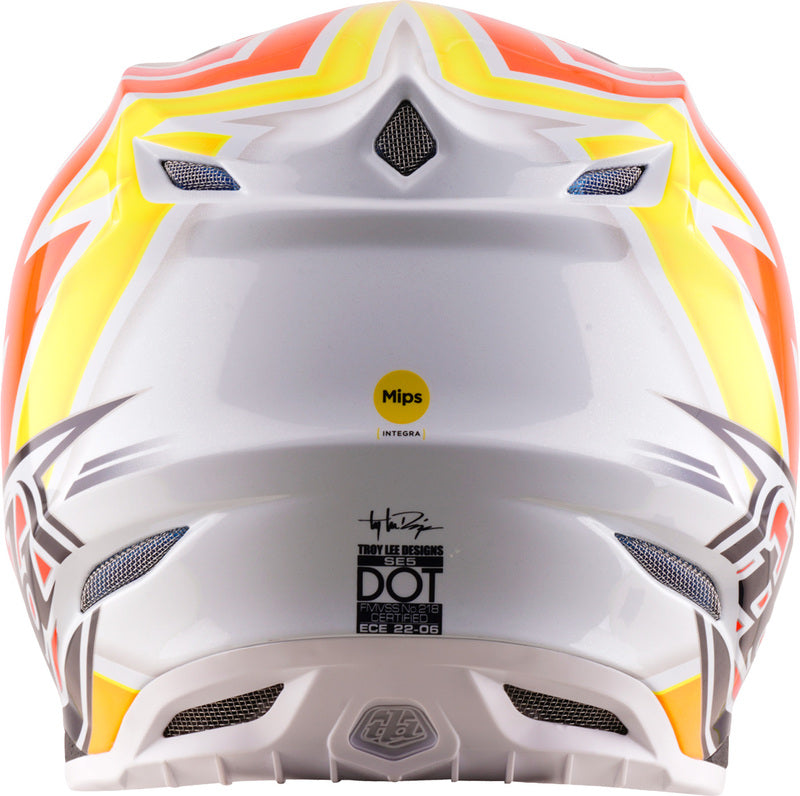 TROY LEE DESIGNS SE5 Carbon Mips Helmet Boltz - Navy/White