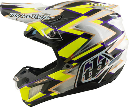 TROY LEE DESIGNS SE5 Composite Mips Helmet Flush - White/Black