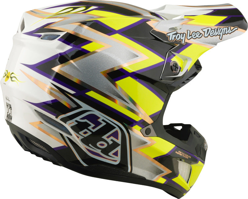 TROY LEE DESIGNS SE5 Composite Mips Helmet Flush - White/Black