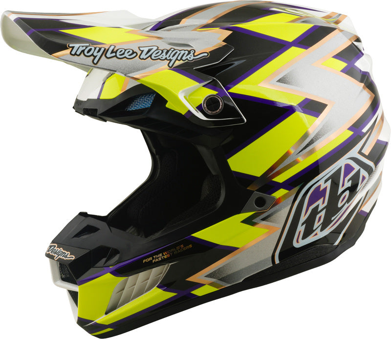 TROY LEE DESIGNS SE5 Composite Mips Helmet Flush - White/Black