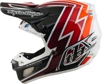TROY LEE DESIGNS SE5 Composite Mips Helmet Boltz - Black/Red
