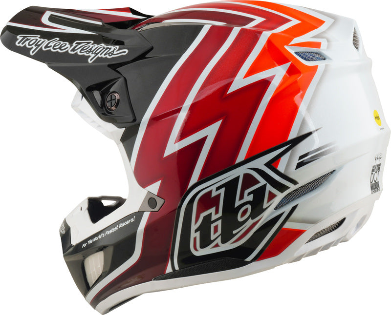 TROY LEE DESIGNS SE5 Composite Mips Helmet Boltz - Black/Red
