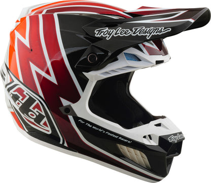 TROY LEE DESIGNS SE5 Composite Mips Helmet Boltz - Black/Red