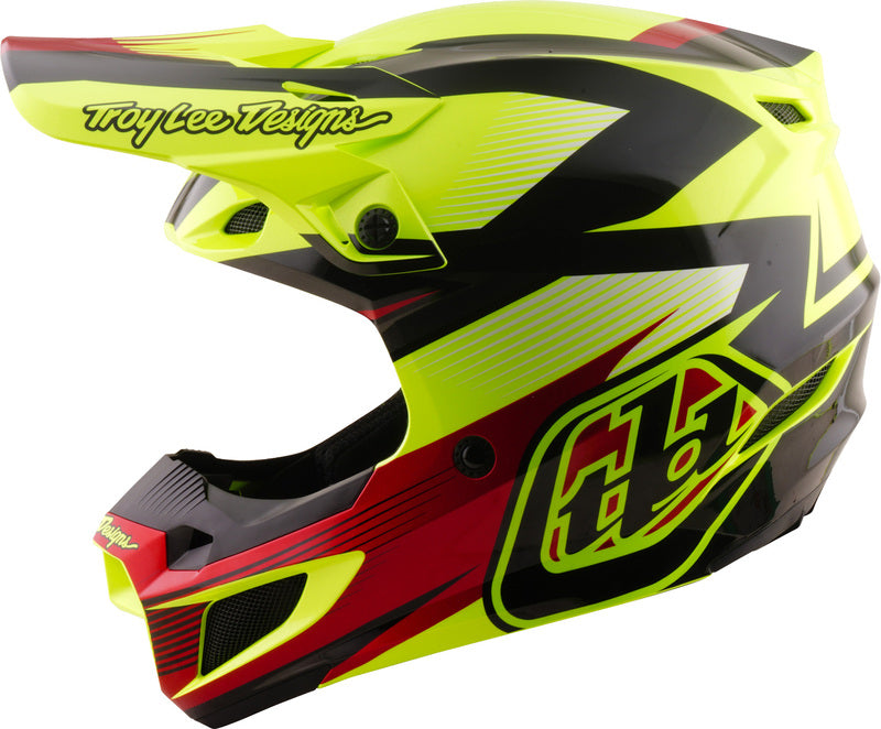 TROY LEE DESIGNS SE5 Polycarbonate Mips Helmet Ripper - Flo Yellow