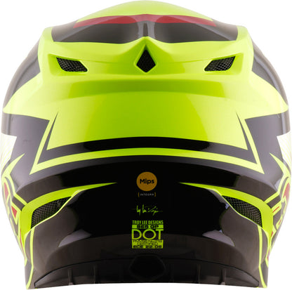 TROY LEE DESIGNS SE5 Polycarbonate Mips Helmet Ripper - Flo Yellow