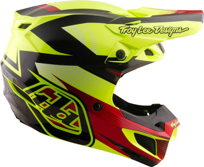 TROY LEE DESIGNS SE5 Polycarbonate Mips Helmet Ripper - Flo Yellow