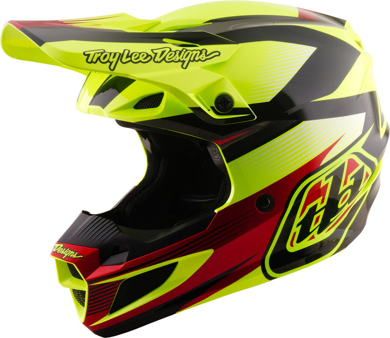 TROY LEE DESIGNS SE5 Polycarbonate Mips Helmet Ripper - Flo Yellow
