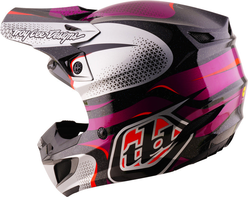 TROY LEE DESIGNS SE5 Polycarbonate Mips Helmet Aura - Violet/Black