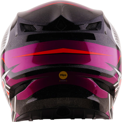 TROY LEE DESIGNS SE5 Polycarbonate Mips Helmet Aura - Violet/Black