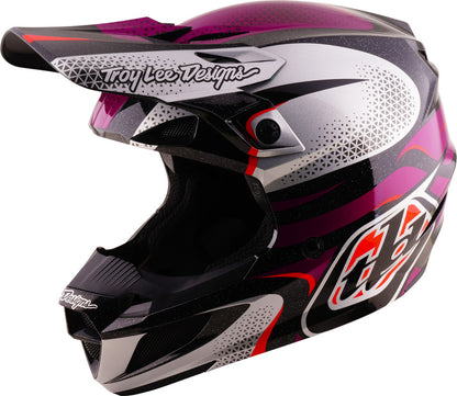 TROY LEE DESIGNS SE5 Polycarbonate Mips Helmet Aura - Violet/Black