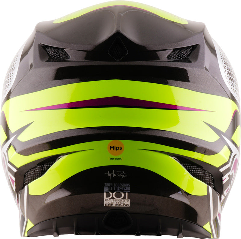 TROY LEE DESIGNS SE5 Polycarbonate Mips Helmet Aura - Violet/Black