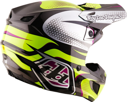 TROY LEE DESIGNS SE5 Polycarbonate Mips Helmet Aura - Violet/Black