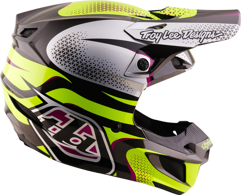TROY LEE DESIGNS SE5 Polycarbonate Mips Helmet Aura - Violet/Black