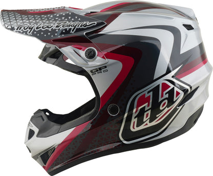 TROY LEE DESIGNS GP Pro Mips Helmet Slides - White/Blue