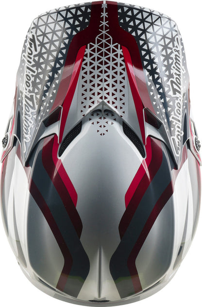 TROY LEE DESIGNS GP Pro Mips Helmet Slides - White/Blue