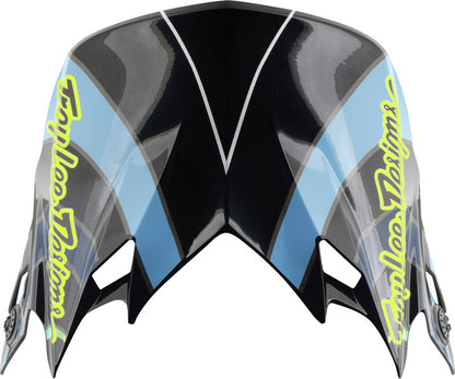 TROY LEE DESIGNS GP Pro Mips Youth Helmet Pulse - Black/Flo Yellow