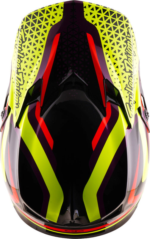 TROY LEE DESIGNS GP Pro Mips Youth Helmet Slides - Black/Yellow