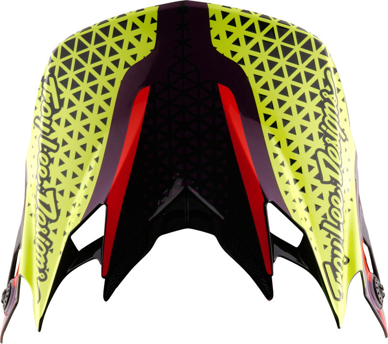 TROY LEE DESIGNS GP Pro Mips Youth Helmet Slides - Black/Yellow