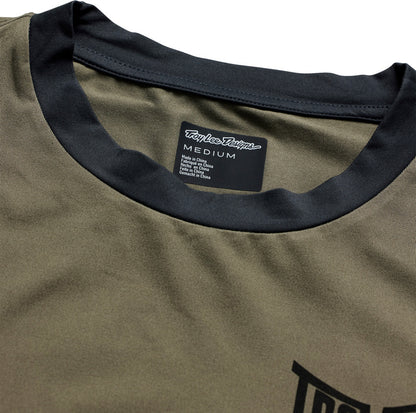 TROY LEE DESIGNS Ruckus Offroad Jersey Barz - Army/Carbon