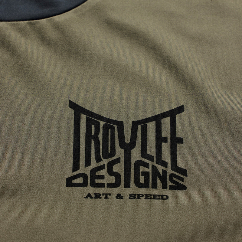 TROY LEE DESIGNS Ruckus Offroad Jersey Barz - Army/Carbon