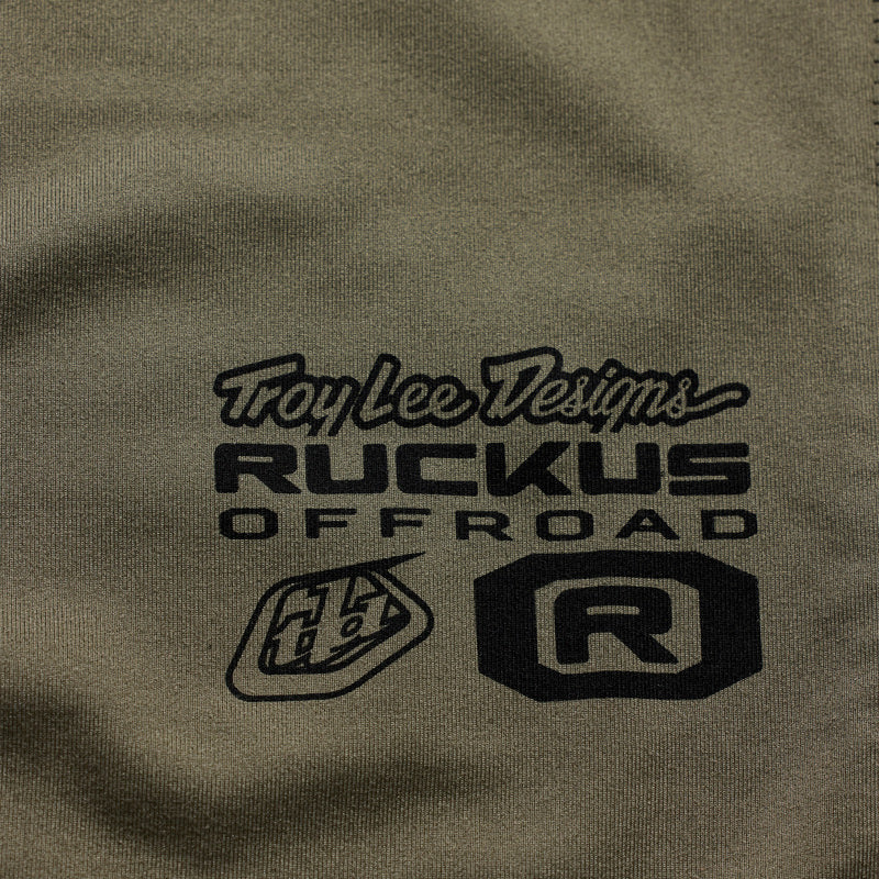 TROY LEE DESIGNS Ruckus Offroad Jersey Barz - Army/Carbon