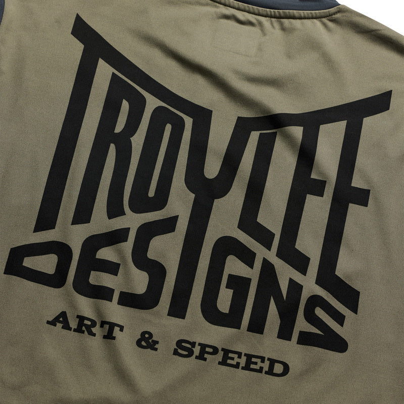 TROY LEE DESIGNS Ruckus Offroad Jersey Barz - Army/Carbon