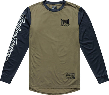 TROY LEE DESIGNS Ruckus Offroad Jersey Barz - Army/Carbon