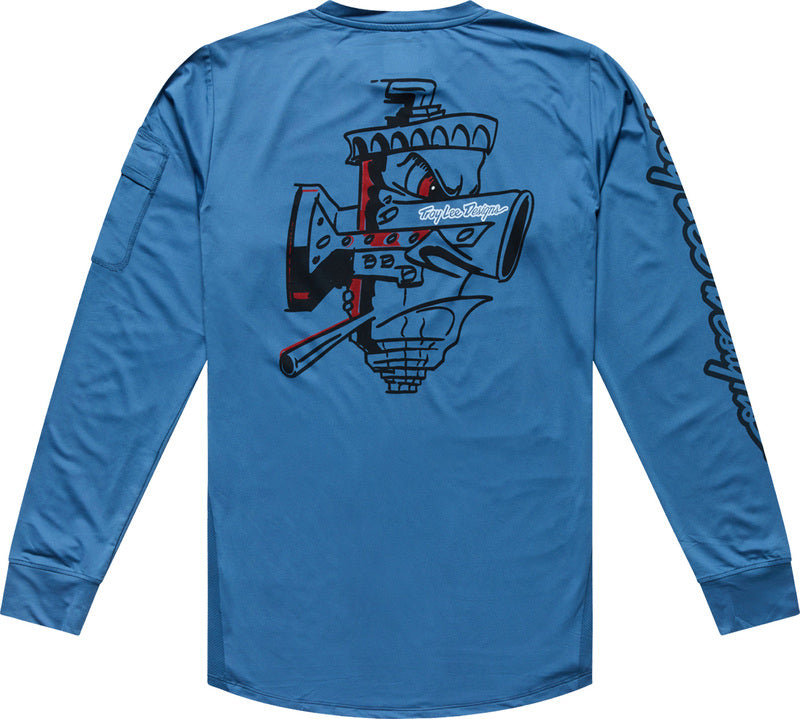 TROY LEE DESIGNS Ruckus Offroad Jersey Carbz - Slate