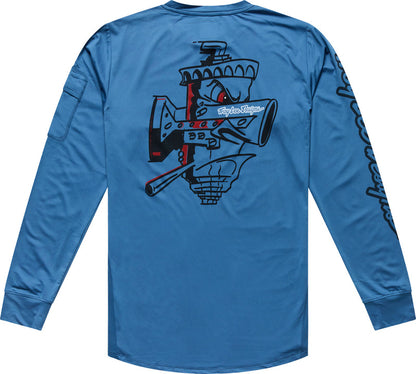 TROY LEE DESIGNS Ruckus Offroad Jersey Carbz - Slate