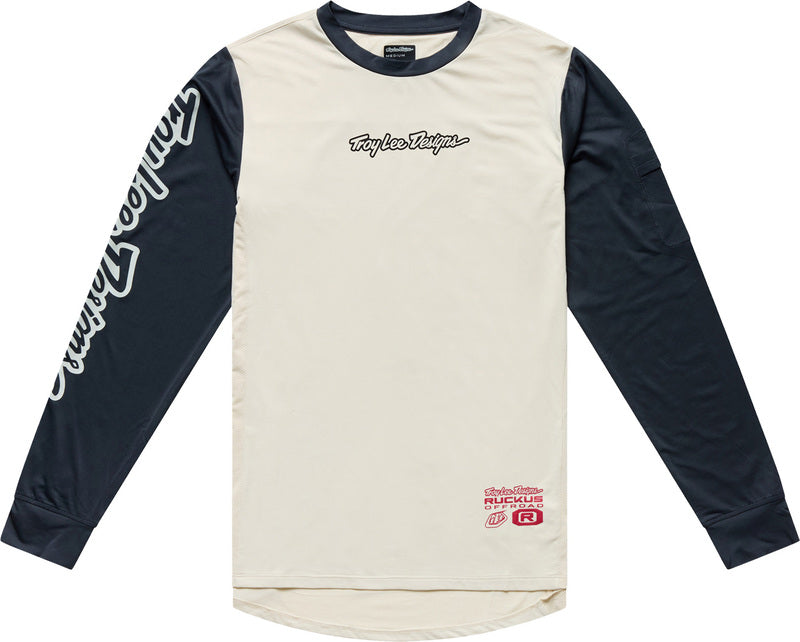 TROY LEE DESIGNS Ruckus Offroad Jersey Signature - Pumice/Carbon
